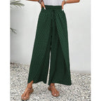 Ariana | Damen Hose Mit Hoher Taille Und Geometrischem Print