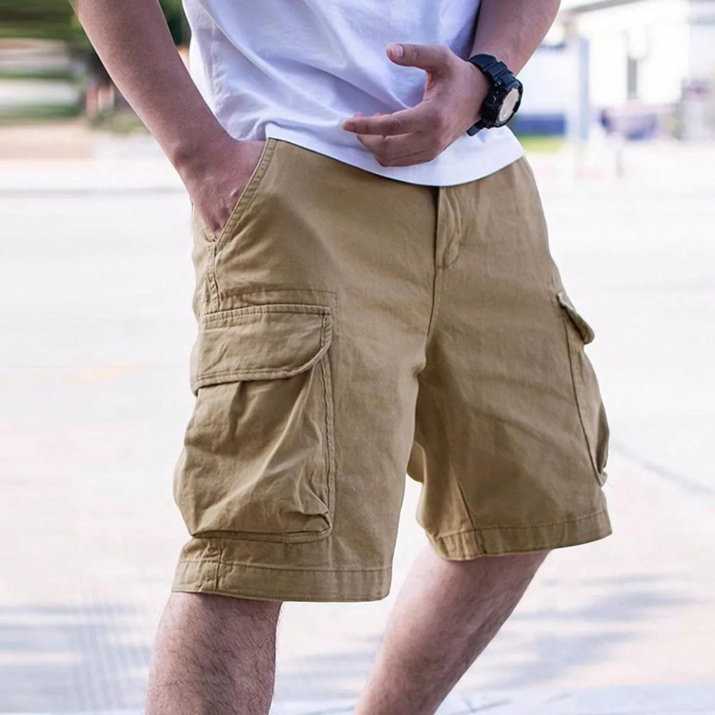 Jason | Herren Cargo Shorts Mit Mehreren Funktionstaschen
