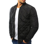 Ethan | Herren Gesteppte Jacke Mit Reißverschluss Und Rippkragen