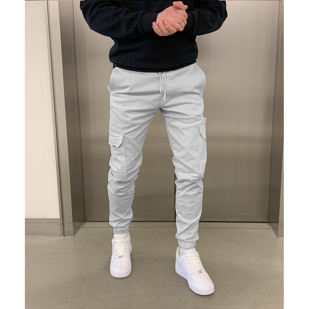 Jason | Herren Cargo Jogger Hose mit schmalem Schnitt