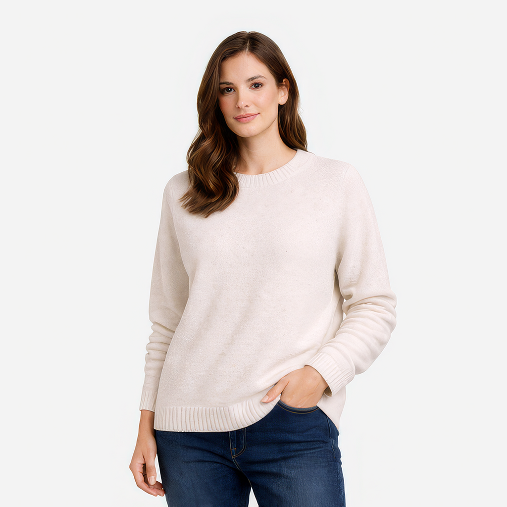 Alina | Damen Pullover Rundhals