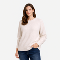Alina | Damen Pullover Rundhals