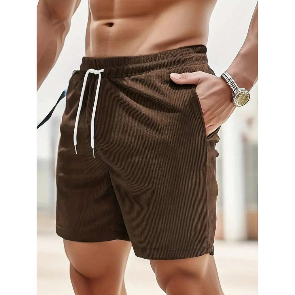 Beckett | Herren Cord Shorts Mit Kordelzug