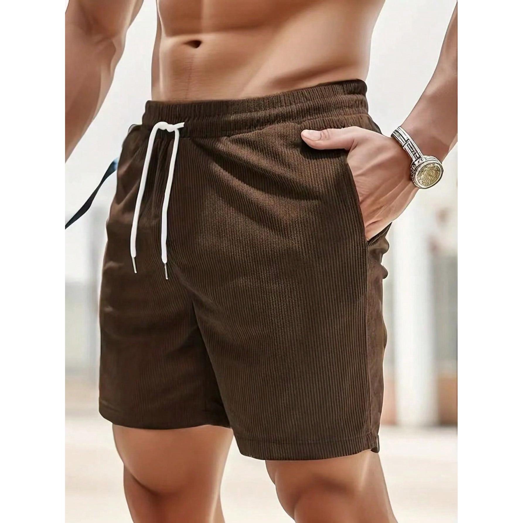 Beckett | Herren Cord Shorts Mit Kordelzug