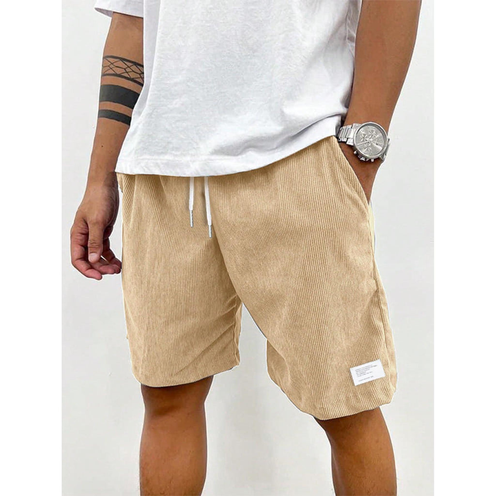 Beckett | Herren Cord Shorts Mit Kordelzug
