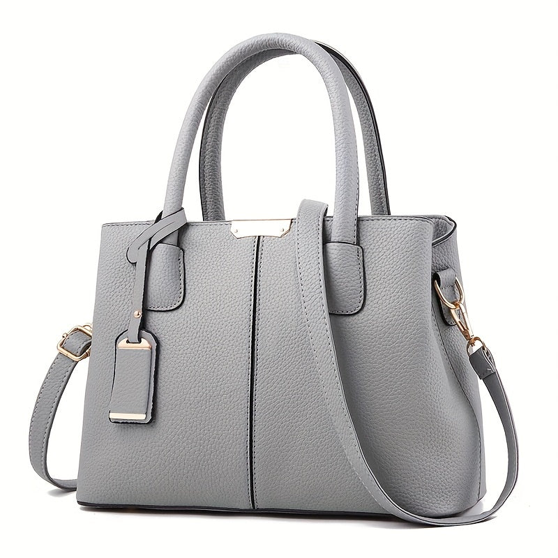 Vivian | Damen Strukturierte Handtasche Mit Schulterriemen