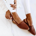 Charlotte | Damen Ledersandalen mit Slingback-Riemen