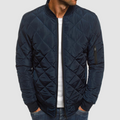 Ethan | Herren Gesteppte Jacke Mit Reißverschluss Und Rippkragen