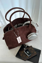 Hailey | Damen Lederhandtasche Mit Doppelten Tragegriffen