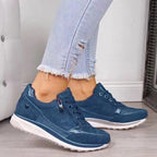 Olivia | Damen Schnürsneaker Mit Seitlichem Reißverschluss