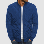 Ethan | Herren Gesteppte Jacke Mit Reißverschluss Und Rippkragen
