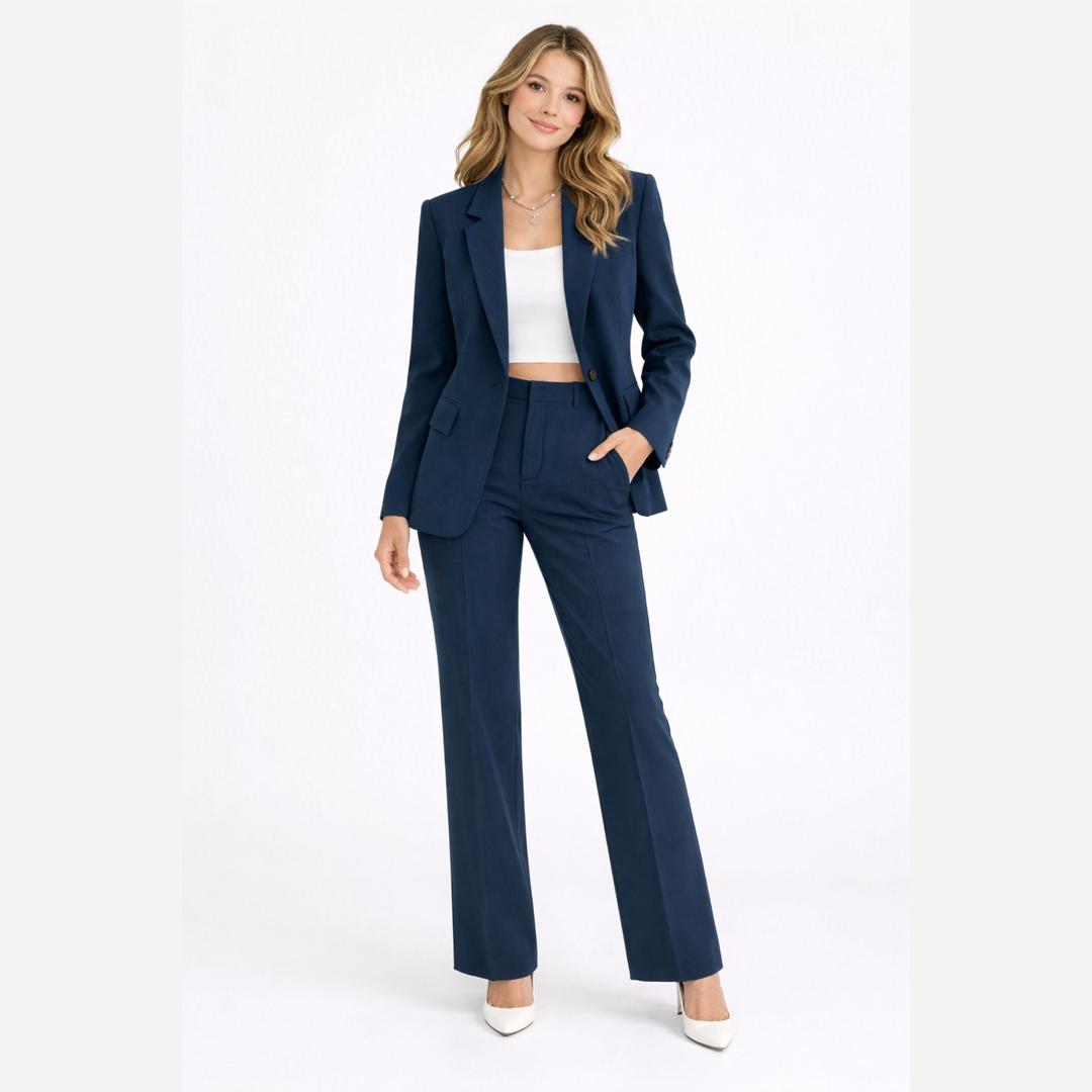 Natalie | Damen Hosenanzug mit tailliertem Blazer und passender Hose