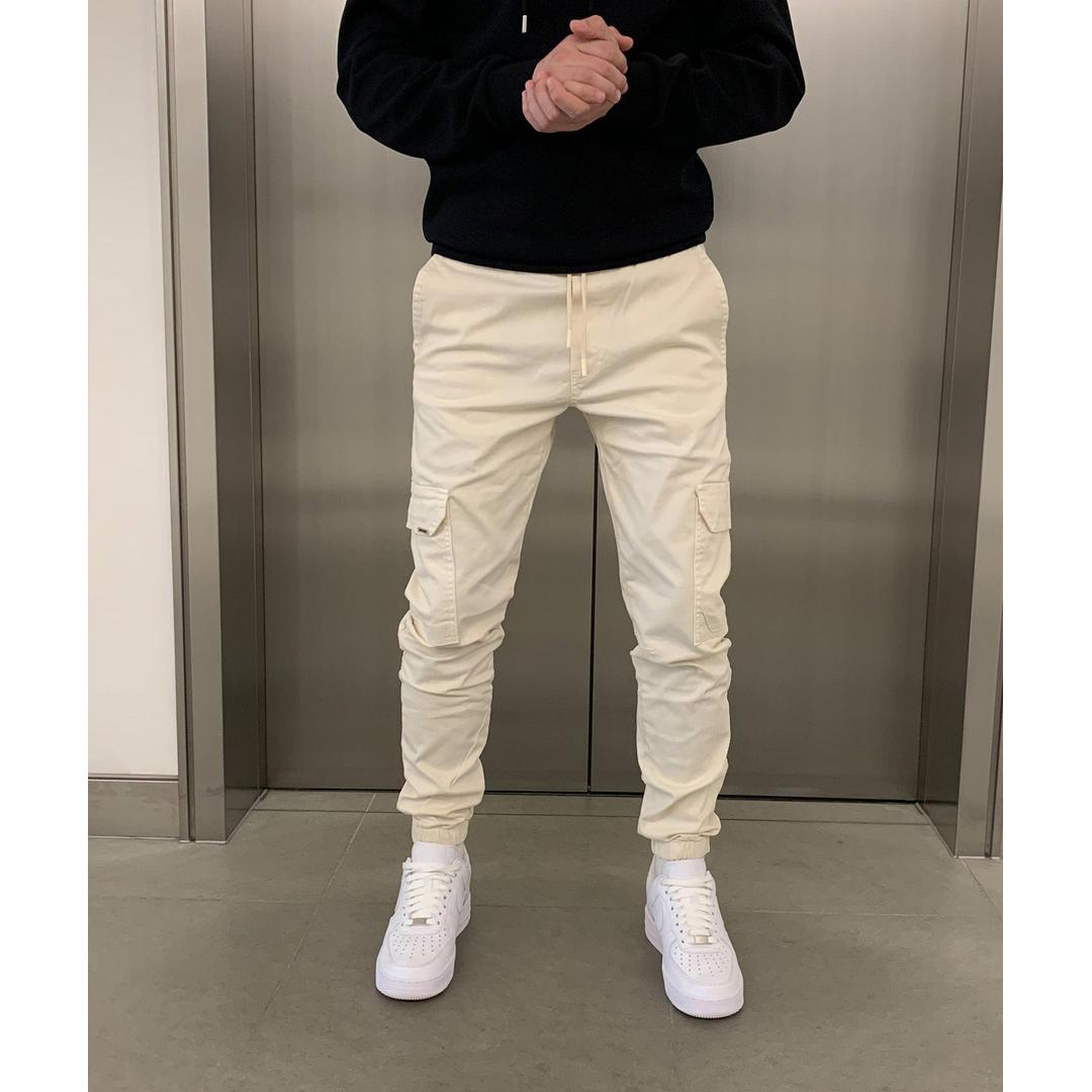 Jason | Herren Cargo Jogger Hose mit schmalem Schnitt