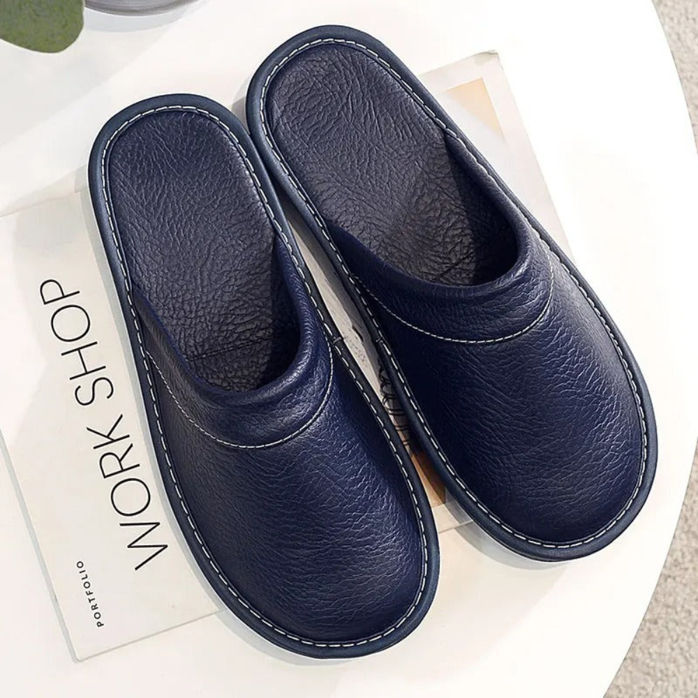 Lucas | Herren Hausschuhe Mit Slip-On Design Und Geschlossener Zehenpartie