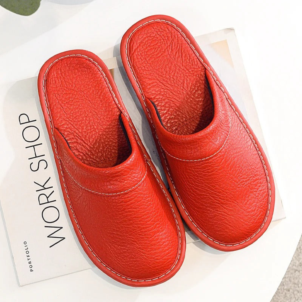Lucas | Herren Hausschuhe Mit Slip-On Design Und Geschlossener Zehenpartie