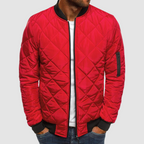 Ethan | Herren Gesteppte Jacke Mit Reißverschluss Und Rippkragen