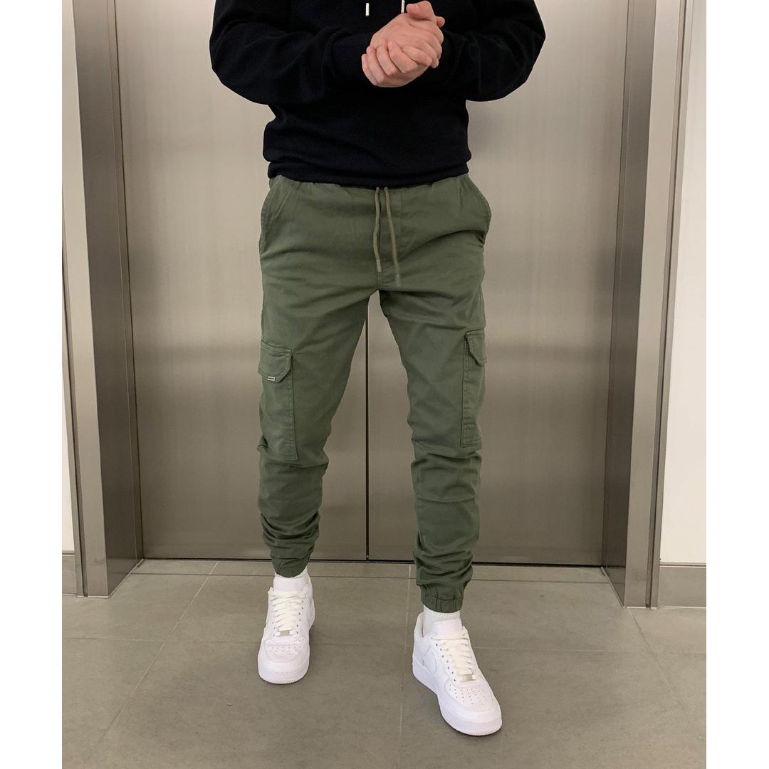 Jason | Herren Cargo Jogger Hose mit schmalem Schnitt