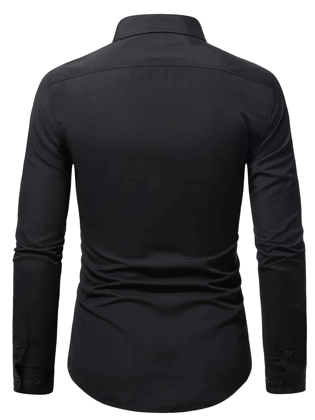 Ethan | Herren Slim-Fit Hemd Mit Knopfleiste Und Langarm
