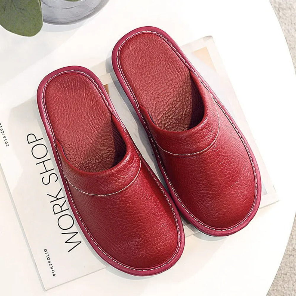 Lucas | Herren Hausschuhe Mit Slip-On Design Und Geschlossener Zehenpartie