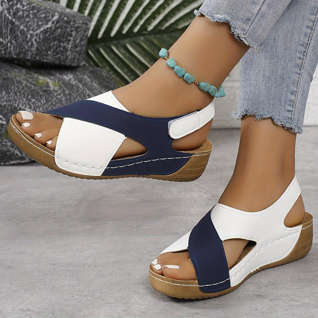 Katherine | Damen Flache Sandalen Mit Verstellbaren Trägern
