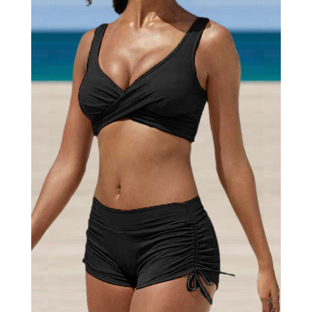Adele | Damen Zweiteiliges Bikini Set Mit Verstellbaren Trägern