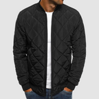 Ethan | Herren Gesteppte Jacke Mit Reißverschluss Und Rippkragen