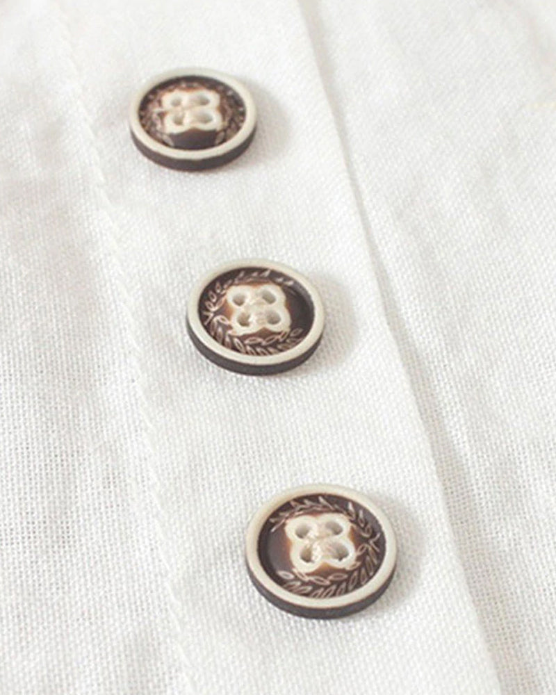 Helene | Damen Bluse In Unifarbe Mit Rundhalsausschnitt