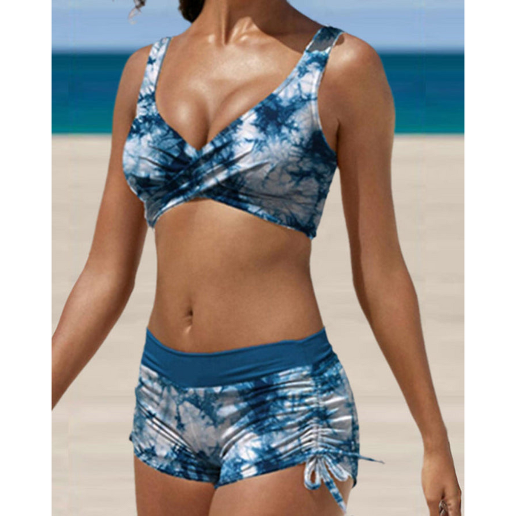 Adele | Damen Zweiteiliges Bikini Set Mit Verstellbaren Trägern