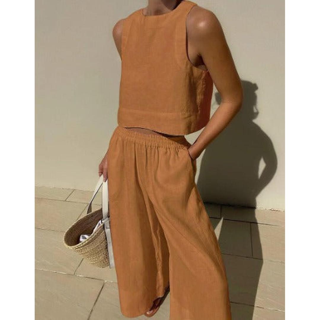 Beatrice | Zweiteiliges Damen-Set mit Oberteil und Hose