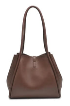 Natalia | Damen Schultertasche Mit Reißverschlussfach