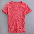 Brady | Herren V-Ausschnitt Kurzarm T-Shirt