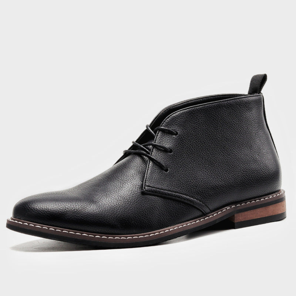 Connor | Herren Leder Chukka Boots Mit Schnürverschluss