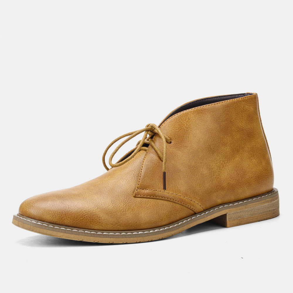 Connor | Herren Leder Chukka Boots Mit Schnürverschluss