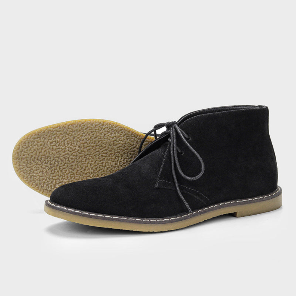 Connor | Herren Leder Chukka Boots Mit Schnürverschluss