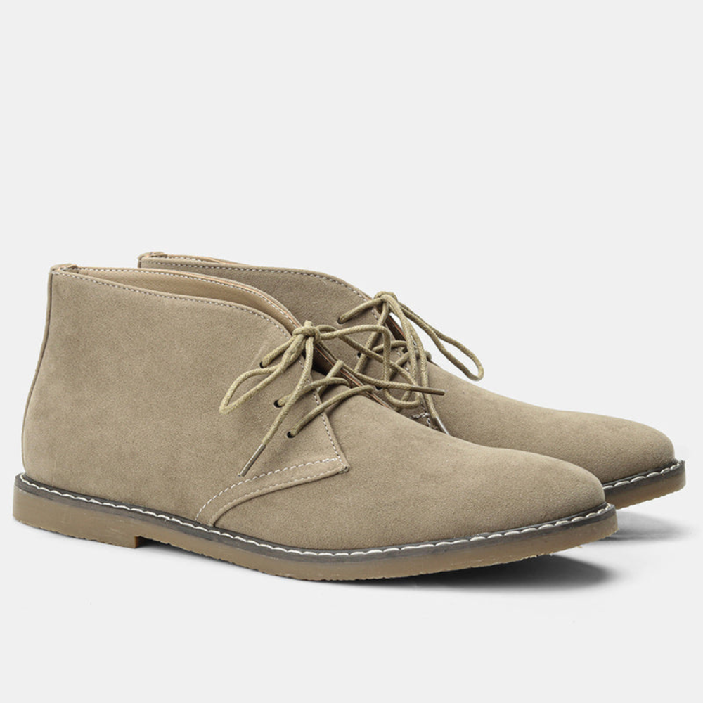Connor | Herren Leder Chukka Boots Mit Schnürverschluss