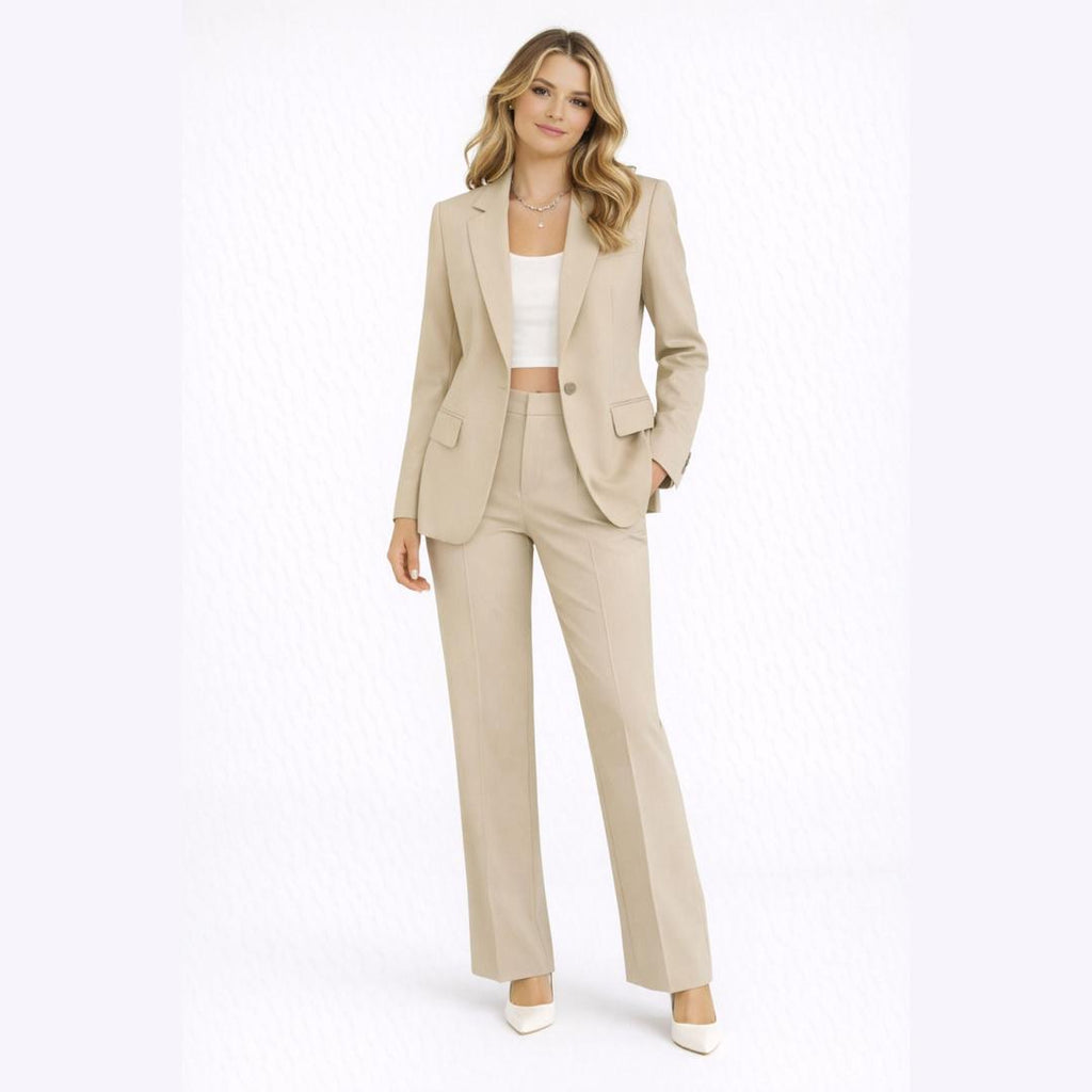 Natalie | Damen Hosenanzug mit tailliertem Blazer und passender Hose