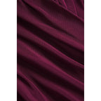 Ava | Damen Enganliegendes Mesh Top Mit Raffung Und Langarm