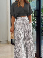 Avery | Damen Zweiteiliges Set Mit Print