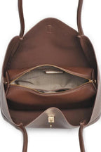 Natalia | Damen Schultertasche Mit Reißverschlussfach