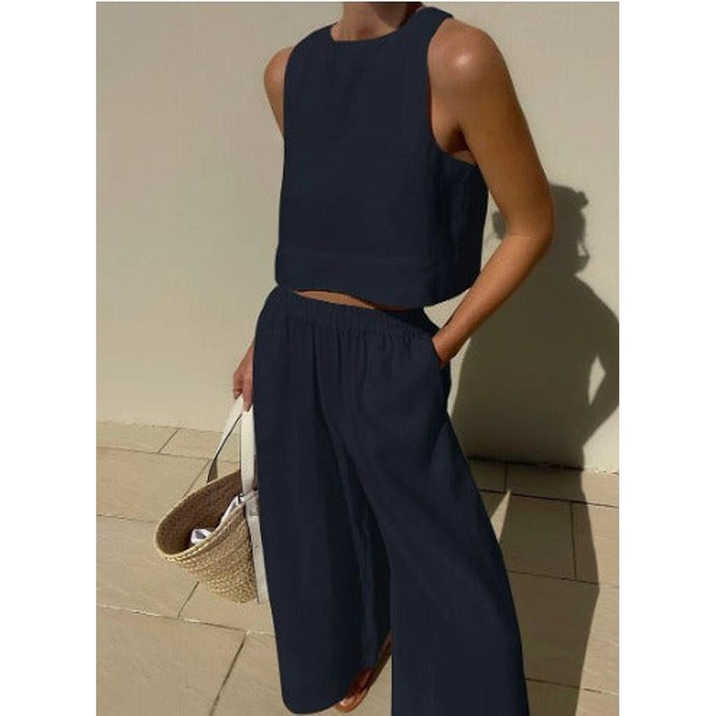 Beatrice | Zweiteiliges Damen-Set mit Oberteil und Hose