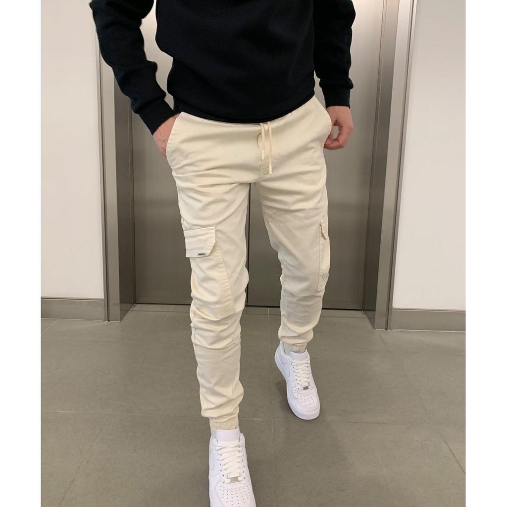 Jason | Herren Cargo Jogger Hose mit schmalem Schnitt