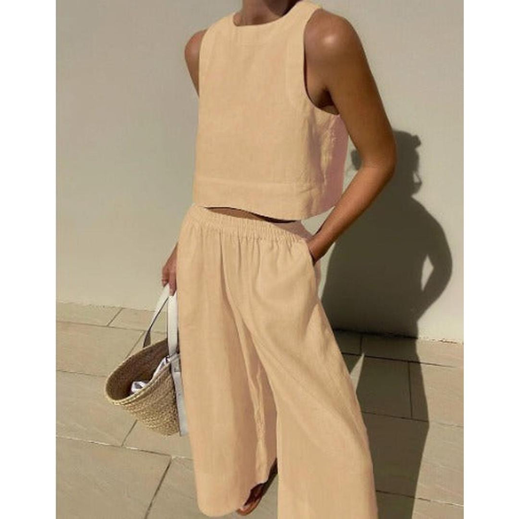 Beatrice | Zweiteiliges Damen-Set mit Oberteil und Hose