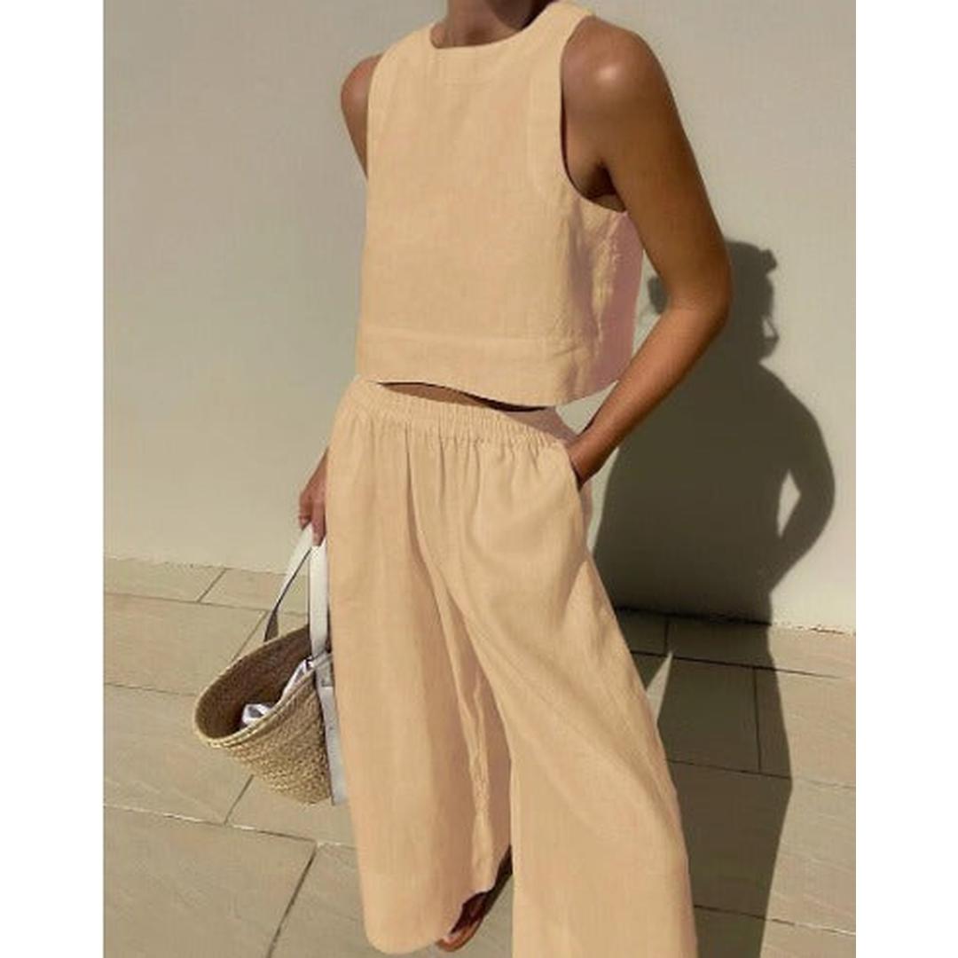 Beatrice | Zweiteiliges Damen-Set mit Oberteil und Hose