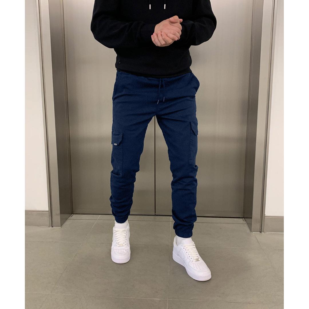 Jason | Herren Cargo Jogger Hose mit schmalem Schnitt