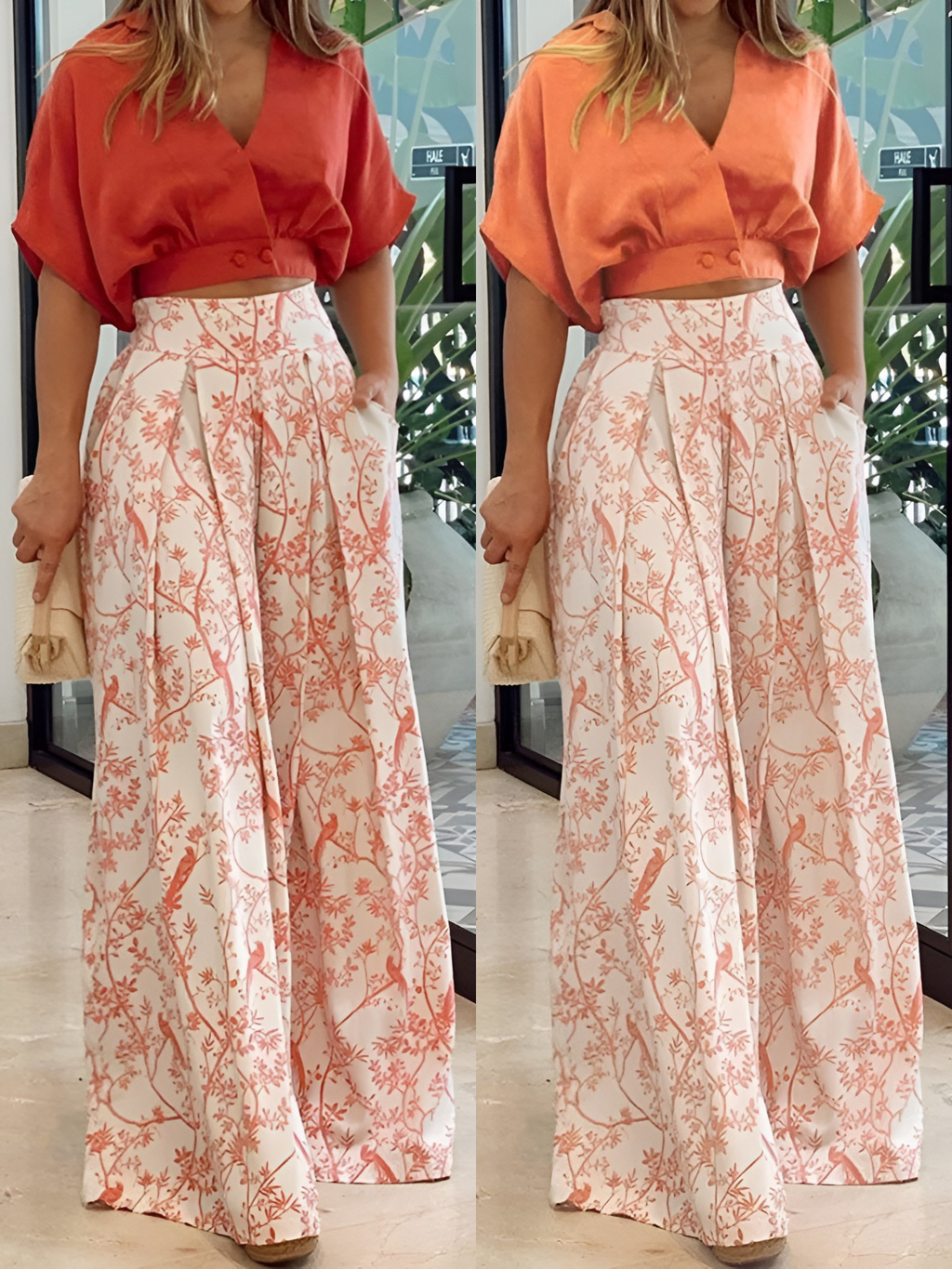 Avery | Damen Zweiteiliges Set Mit Print