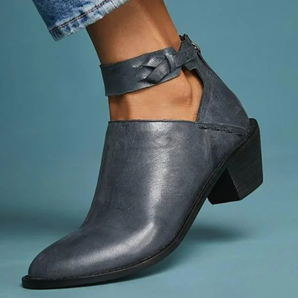 Rosanna | Damen Stiefeletten Mit Spitze Zehenform Und Knotendetail