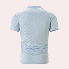 Lucas | Herren Kurzarm Poloshirt Mit Karomuster