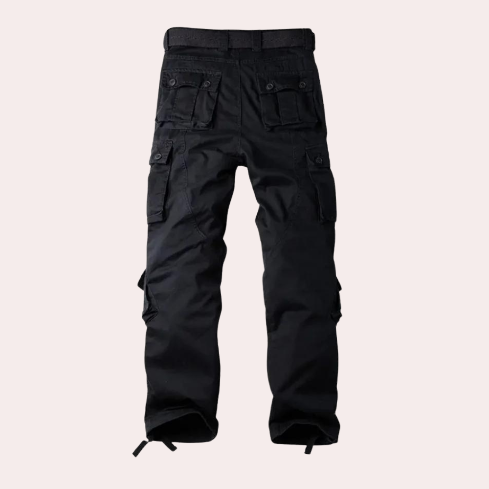 Nico | Herren Cargohose Mit Aufgesetzten Taschen Und Geradem Bein