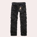 Nico | Herren Cargohose Mit Aufgesetzten Taschen Und Geradem Bein