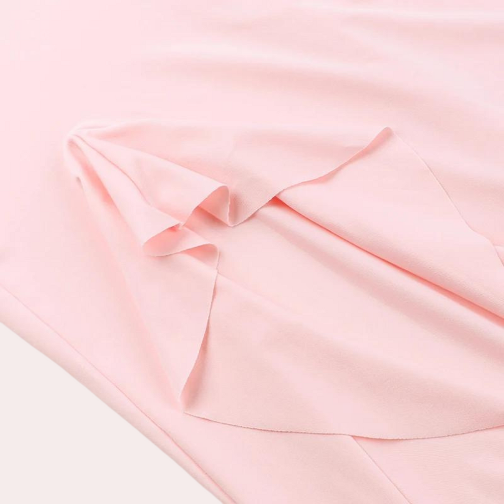 Evelyn | Damen Ärmelloses Maxi Kleid Mit V-Ausschnitt Und Asymmetrischem Schlitz